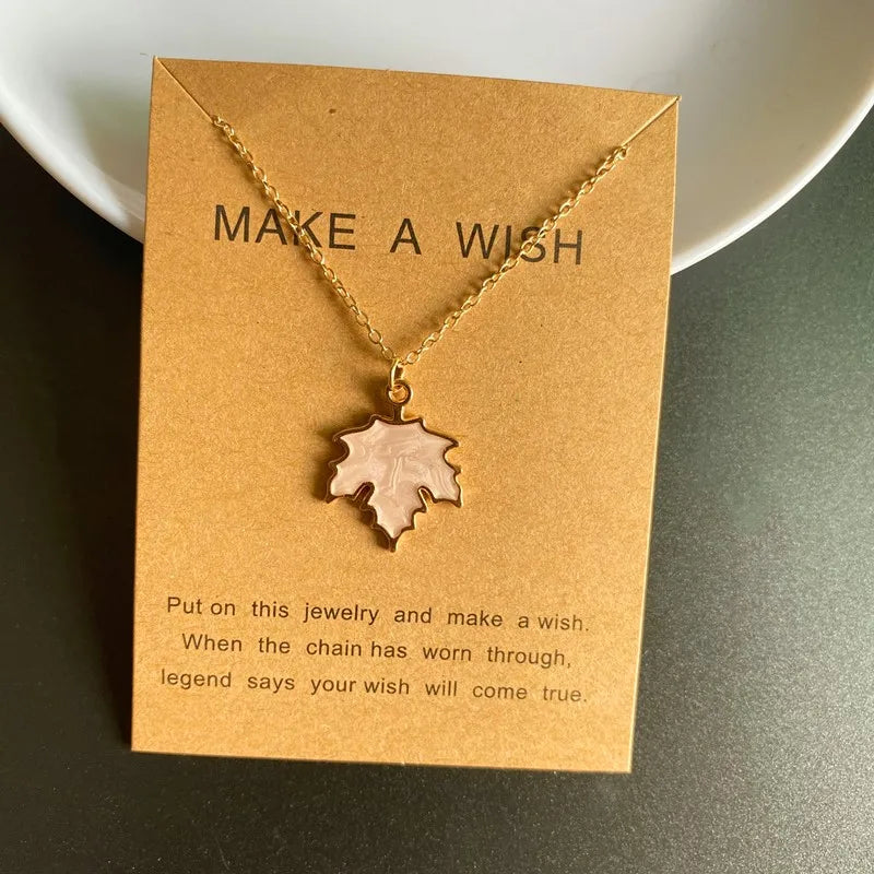 Maple Leaf Necklace