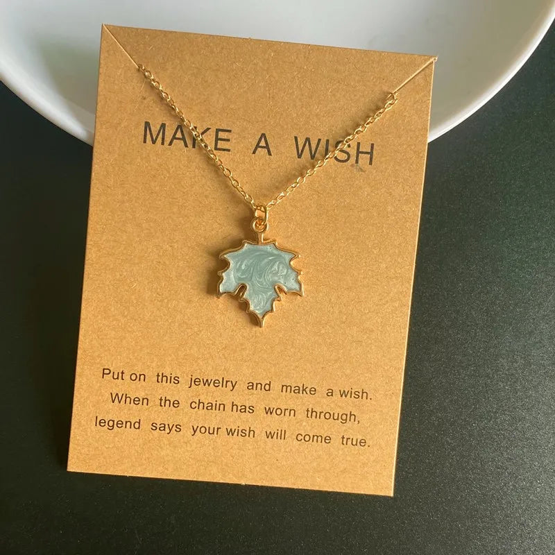 Maple Leaf Necklace