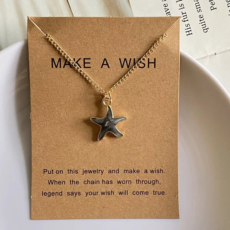 Starfish Necklace 