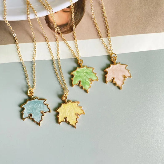 Maple Leaf Necklace 