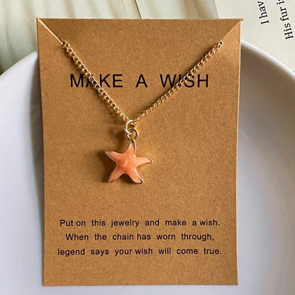 Starfish Necklace 