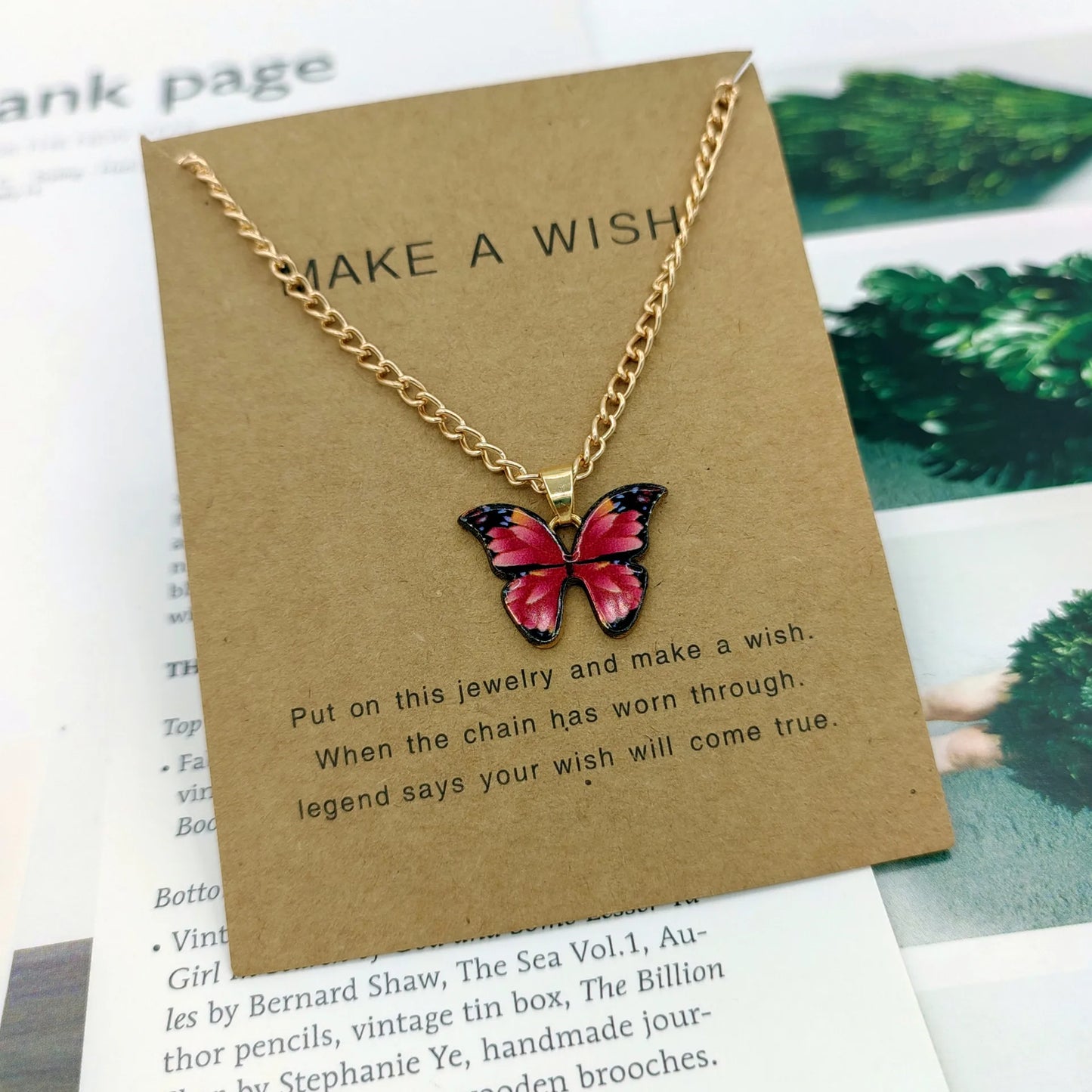 Butterfly Necklace  